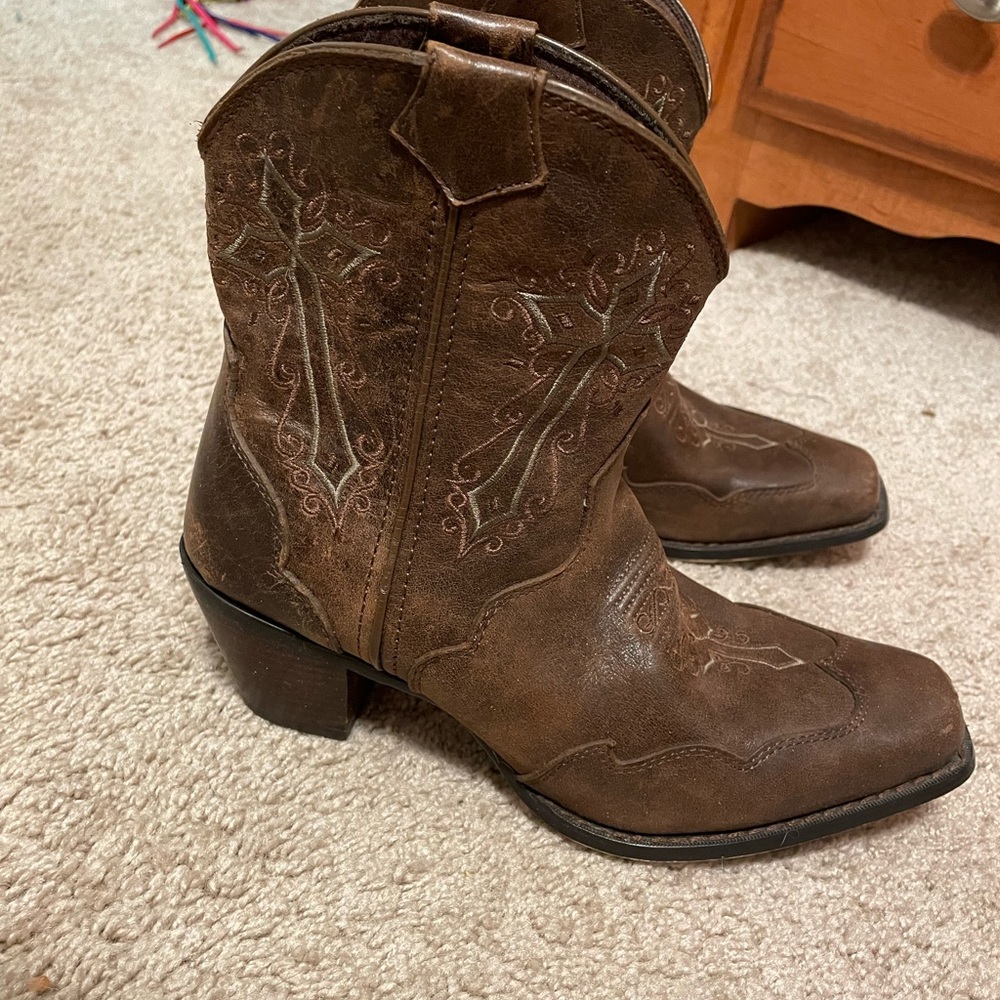 Women’s Durango Leather Cowgirl Boots